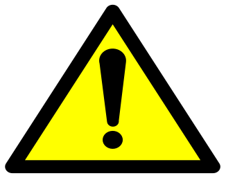 Prop 65 warning badge for food products containing a listed chemical